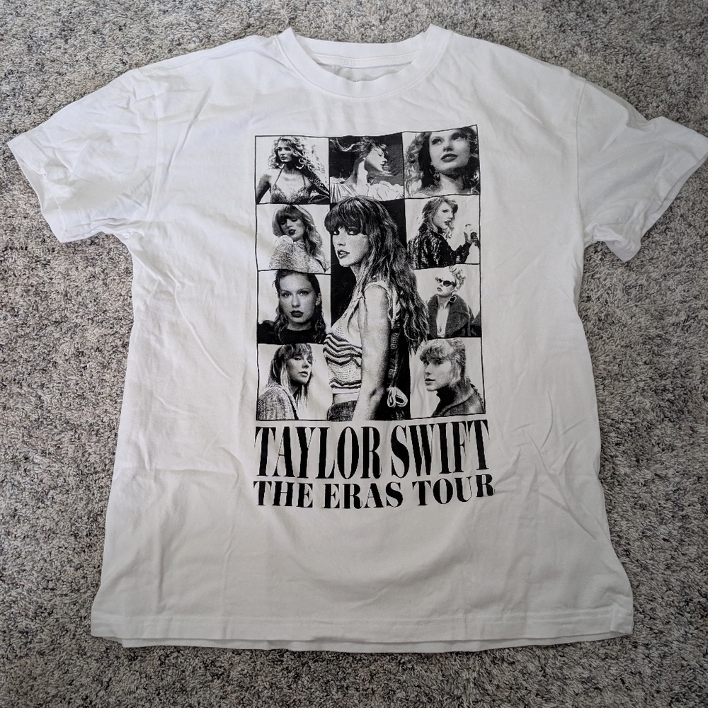 Taylor Swift The Eras Tour White T-Shirt